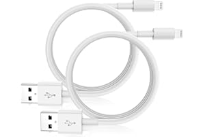 CYVENSMART Cavo iPhone, 2M 2Pezzi Cavo Lightning a USB [certificato Apple MFi] Caricatore Cavo iPhone 2 Metri Compatibile con Apple iPhone 13/13 Pro/12/11/X/8