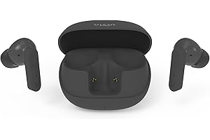 Vieta Pro - Auriculares True Wireless con Cancelación Activa de Ruido -25dB, Bluetooth 6.0, Dual Pairing, 4 x Mic ENC, Autonomía 25h, App Joy 2 Negro Titanio