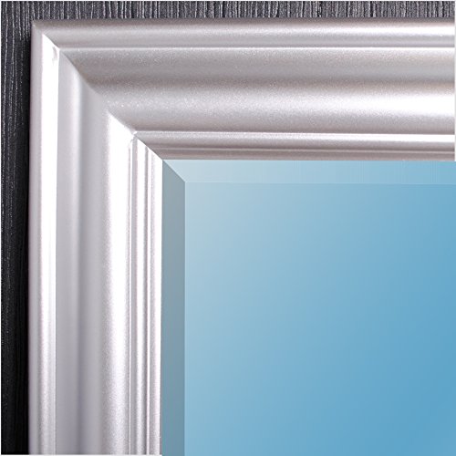 Design Wandspiegel ONDA silber 70x50cm - 6