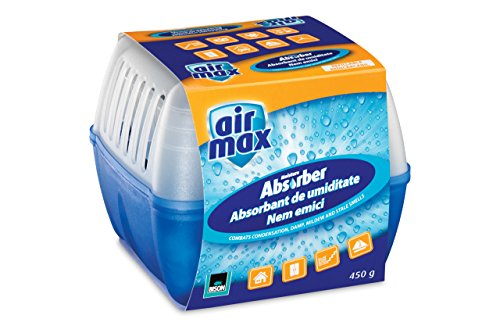 6 x Bison Air Max Portable Moisture Damp Absorber Purifier Dehumidifier Caravan 450g Device