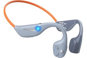 MONODEAL Cuffie Conduzione Ossea Bluetooth 5.3, 20 Ore di Riproduzione, IP67 Sport Impermeabili Wireless Auricolari Open Ear per Corsa Camminata Fitness