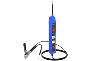 Automotive Power Circuit Probe Tester - BELEY DC 9V-30V Car Electric Circuit Tester with Digital Screen Auto Voltage Tester Polarity/Continuity/Voltage/Temperature Test/Overload Protection
