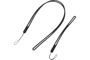 AKOZON Action Camera Anti Lost Lanyard, Kamerahandschlaufe Lanyard für Insta360 X3 X2 Pocket 2 Sportkamera Hals Handgelenk Seil (Schwarz)