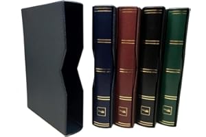 PROPHILA COLLECTION Prophila Leuchtturm Cofanetto porta album per francobolli classificatore 60 e 64 pagina blu colori