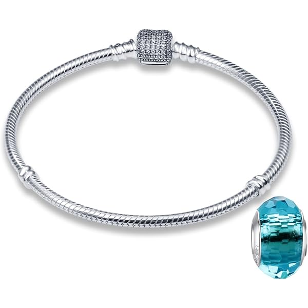 Clip Rotonde Placcate In Argento Serrature Perline Tappo Perline - Foto 8