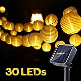 Lange Betriebszeit -- Volle Ladung von 6-8 Stunden, leuchtet die Lichterkette bis 8-10 Stunden. Solar-Batterien mit Manganelemente, kann auch im Winter geladen werden.