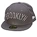 Produktbild New Era and NBA Word Arch 59Fifty Flatbill Cap ~ Brooklyn Nets