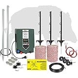 EIDER Wildabwehr-Set ProLine für 200m länge - alles was Sie zum Start benötigen - hochwertige Komponenten Made in Germany - Gegen Wildschweine, Wild