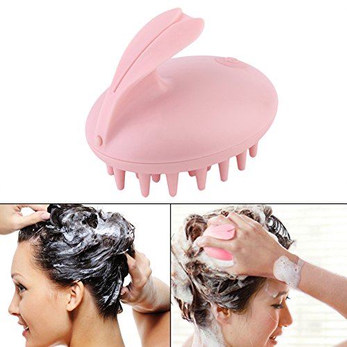 PEPECARE Electric Head Massager Shampoo Massage Comb Bath Brush Scalp Vibrating Rabbit