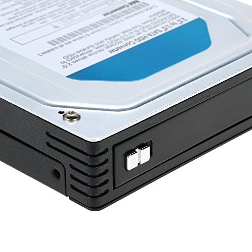 dshot® Aluminium 6,3 cm zu 8,9 cm SATA Gehäuse SSD/HDD Mobile Rack Festplatte Adapter Dockingstation - 2