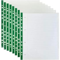 Punched Pocket A4 Strong 45 Micron Transparent Poly Wallets Glass Clear Sheet Protector By Arpan (A4-104 X 5 Pack