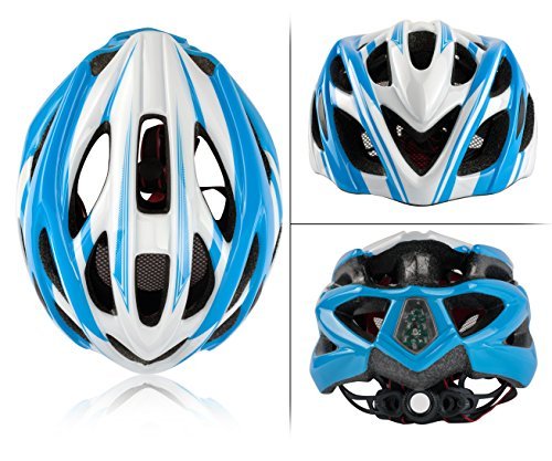 Shinmax Specializzata Del Casco Bici Con Luce Di Sicurezza Sport Regolabile In Bicicletta Casco Della Bici Caschi Da Bicicletta Per Strada Bike Uomini Donne Eta Gioventu Racing Protezione Sicurezza Benessere Vita