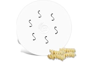 MY Pasta – Fusilli Rotini – Nudelmaschinen-Scheibenmatrizen | Advance Pasta-Scheibenmatrize für hausgemachte Pastamaschine, kompatibel mit Philips Pastamaschine Serie 7000 | Philips | Pastamaschine