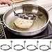 Produktbild 4 STK Spiegeleiform Edelstahl Bratring Eier Form Antihaft Küche Werkzeug pfannkuchen Braten Fried (Rund)