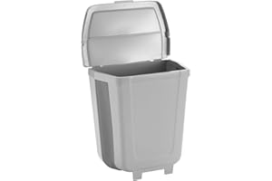 Brunner Cubo de basura plegable para camping, 8 L