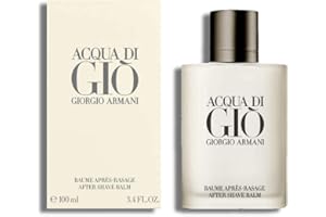ARMANI BEAUTY Giorgio Beverly Hills Giorgio Armani Acqua Di Gio - Bálsamo Para Después De Afeitar, 100 Ml 1 Unidad 100 g