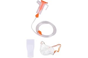 LAPLUIE Nebuliser Accessories, Universal Nebulizer Replacement Parts Kit Pharmaceutical Grade PVP for Kids
