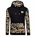 Produktbild Sannysis Männer Camouflage Mantel Jacke Pullover Sweatshirt Hoodie Langarm Oberbekleidung (L, Schwarz)