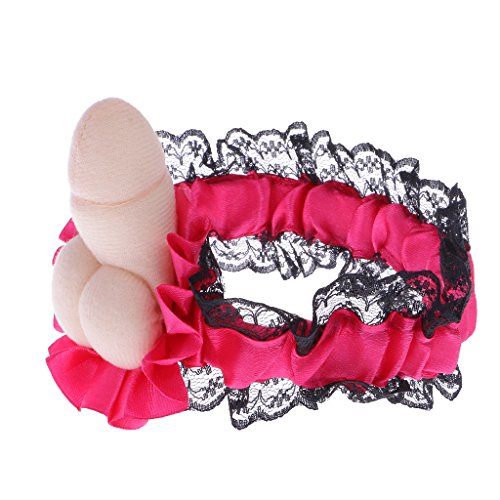 MagiDeal Hen Party, Spitze Strumpfbänder, Willy Form, Junggesellinnenabschied Zubehör