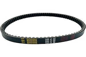 Maoyubelt Motorcycle Drive Belt 788-17-28 for Scooter Moped 788 17 28 CVT 50cc 2-Stroke Model V-Belt