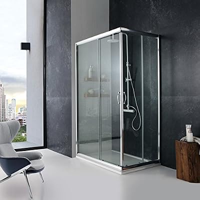 Kiamami Valentina DOUCHE 70X100 CM MODÈLE GIADA CRISTAL CLAIR