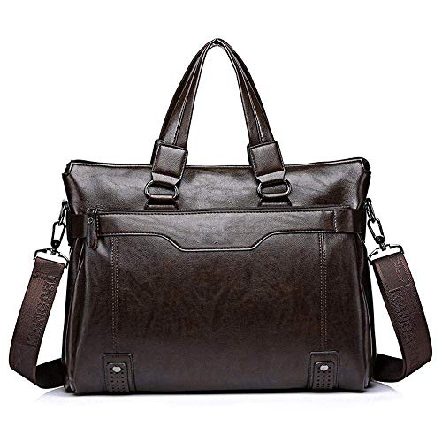 Preisvergleich Produktbild Pingrog Laptop Rucksack Querschnitt Tragbare Business Aktentasche Herren Umhängetasche Messenger Stilvolle Unikat Laptop Tasche Taschen (Color : B, Size : One Size)