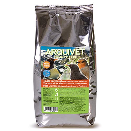 Arquivet Pasta Universal para insectívoros y frutívoros 1 kg - 1000 gr