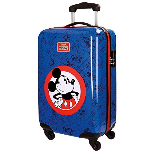 Preisvergleich Produktbild TROLLEY ABS 55C.4R.HELLO MICKEY AZUL