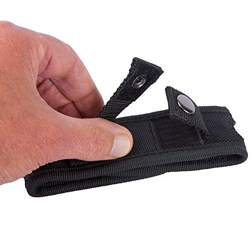 Trailite robustes Nylonholster für Taschenlampen bis 140 mm Länge mit Druckknopf TL-NH100 - 4