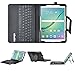 Produktbild Samsung Galaxy Tab S2 8.0 Bluetooth Tastatur [QWERTZ Tastatur]- IVSO mit Standfunction , Abnehmbare Wireless Bluetooth Tastatur Schutzhülle NUR geeignet für Samsung Galaxy Tab S2 T715N 24,6 cm (8 Zoll) Tablet-PC LTE, Schwarz