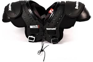 BARNETT Mark IV Noir épaulière de Football Pro, FB-LB-Te-OL-DL,
