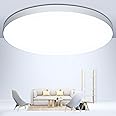 OUILA Plafon LED Techo, 24W 2000LM 6500K Lampara Techo, IP44 Ø28cm Plafones para Techo Led Lampara Led Techo Dormitorio Cocin