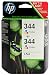 Produktbild HP 344 Multipack Original Druckerpatronen (2x Farbe) für HP Deskjet, HP Officejet, HP Photosmart, HP PSC