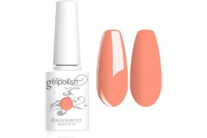 Vishine Brand Nail Varnish Gloss Polish 8ml Bottle UV Gel Polish Nail Manicure Lacquer Coral #121