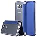 Produktbild Galaxy S8 Plus Hülle,Galaxy S8 Plus Case, Snewill Ultra Slim PU Leather Folio Flip Case with Card Slot & Clear Soft TPU Back Cover for Samsung Galaxy S8 Plus - Blue