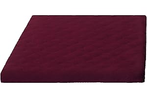 Brandsseller Waschmaschinenbezug & Trocknerbezug 60x60 cm - gepolsterter Schonbezug für Waschmaschine und Trockner – Schutzhülle mit Gummizug - Brombeere