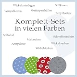 Utensilo Stoffkörbchen Aufbewahrungsbox Korb aus Baumwolle 2er Set Stern rosa blau grau mint NEU ❤ SmukkeDesign - 4