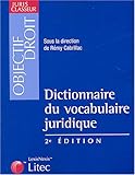 Dictionnaire du vocabulaire juridique (ancienne édition)