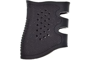 Fireclub Tactical Rubber Grip Glove/Sleeve for Glock GE4 17,19,23,20,21,22,31,34,35,37 Black