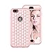 Produktbild Shinyzone iPhone 6 Plus Hülle 3 in 1 Hybrid Silikon PC Zurück Doppelschichten,iPhone 6S Plus Luxus Glitzer Diamant Handyhüllen Designed für iPhone 6 Plus/6S Plus 5.5 zoll,Roségold
