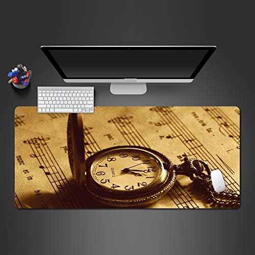 Preisvergleich Produktbild Mauspadnostalgische Taschenuhr-Mauspad-Verschlusskante Waschbar Pc Mousepad Computerzubehör Mauspad Für Gamer Creative Mats