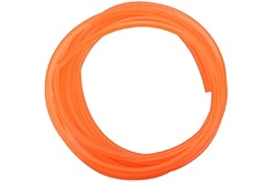 HILILAND Hochleistungs-Urethan-Rundriemen, PU-Antriebsriemen Polyurethan-Rundriemen für Antriebsübertragung Orange(8mm*5m)