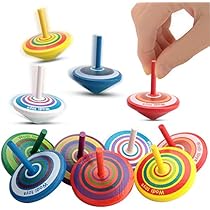6 pz Giocattolo di filatura in legno FAI DA TE Trottole in legno Trottole non finite Bambini FAI DA TE Pittura Giocattoli Forniture Artigianali | IT