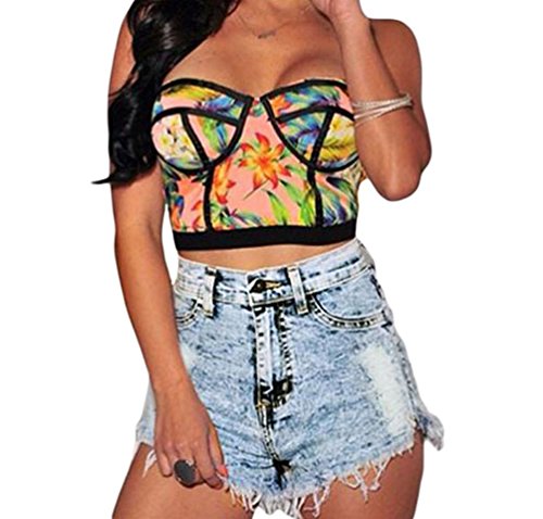 Bling-Bling Womens Light Acid Wash Distressed Denim Shorts Size XL