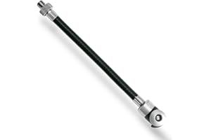 ‎SKS GERMANY SKS GERMANY ZIPFLINGER Schlauchadapter für alle Ventilarten, Fahrradzubehör (kompatibel mit SKS GERMANY MULTI VALVE Kopf, einfach auf AV/SV und DV Ventile aufschrauben, Made in Germany, Länge: 175 mm)