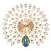 Produktbild Wanduhr quarzuhr Wohnzimmer Schlafzimmer küche kreative pfau Hause Mode einfache dekorative stille Uhr