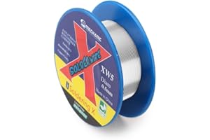 HAPPY FINDING Saldatura, bassa temperatura 138 ℃ senza piombo (Sn42 Bi50 Cu8/0,5 mm, 50 g)