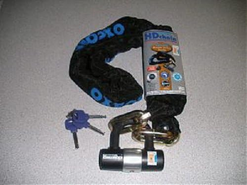 The Perfect Pair NEW Oxford HD Chain and Disc-Lock Combined With The Oxford BruteForce Mini Anchor