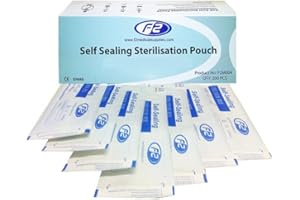 F2 Medical Supplies Sterilisation Pouches - Multiple Sizes Available (300mm x 400mm (12" x 16"))