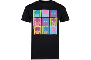 Cotton Soul DC Comics Pop Art Batman - Camiseta para hombre, color negro